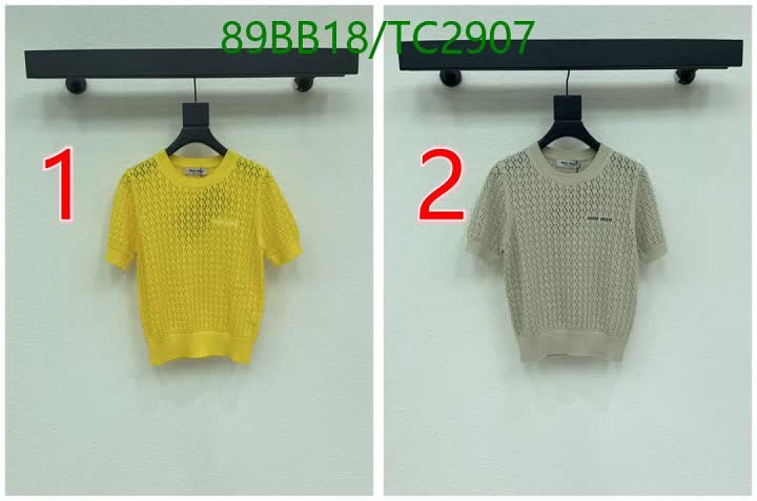 Miu Miu-Clothing Code: TC2907 $: 89USD
