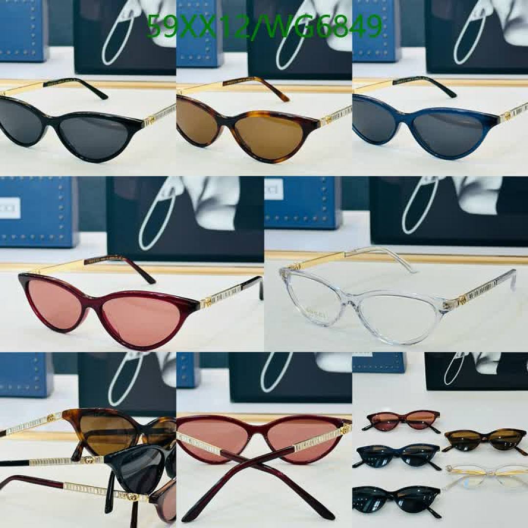 Gucci-Glasses Code: WG6849 $: 59USD
