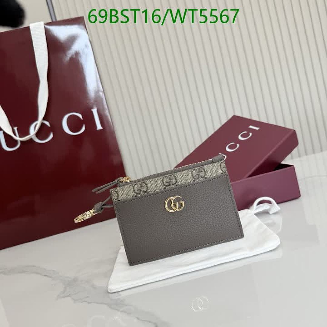 Gucci-Wallet Mirror Quality Code: WT5567 $: 69USD