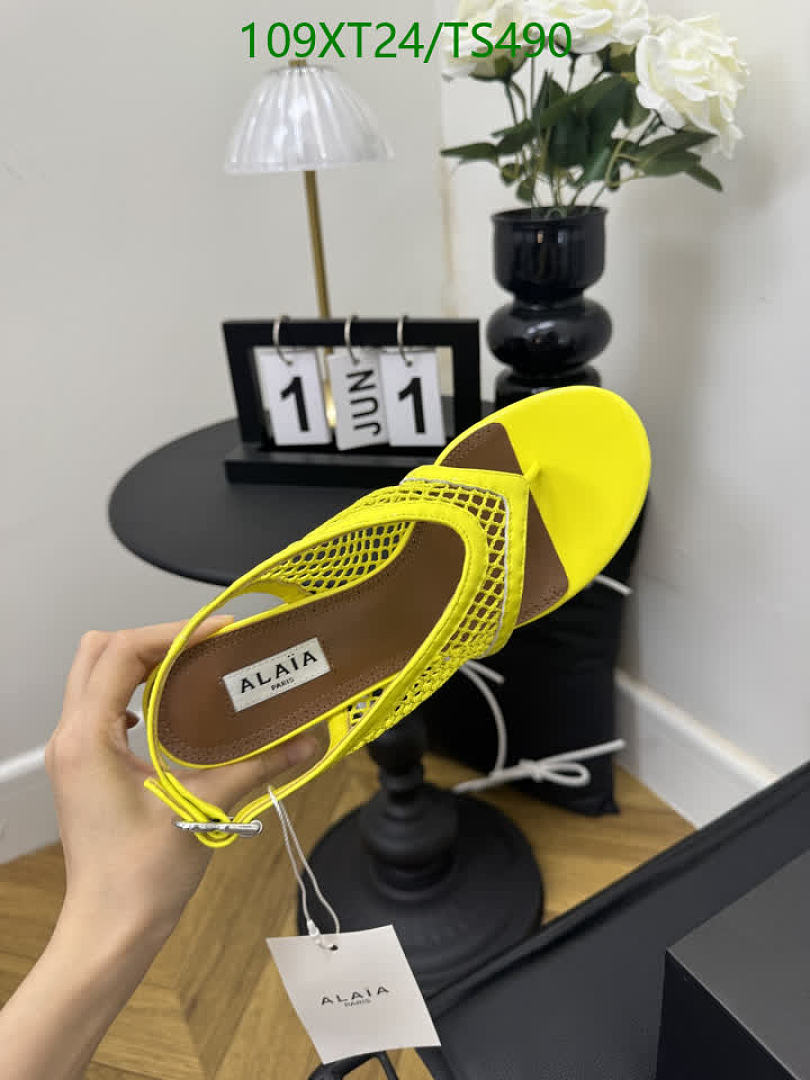 Alaia-Women Shoes Code: TS490 $: 109USD