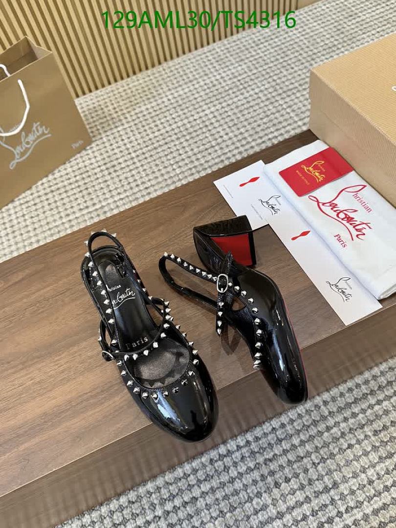 Christian Louboutin-Women Shoes Code: TS4316 $: 129USD