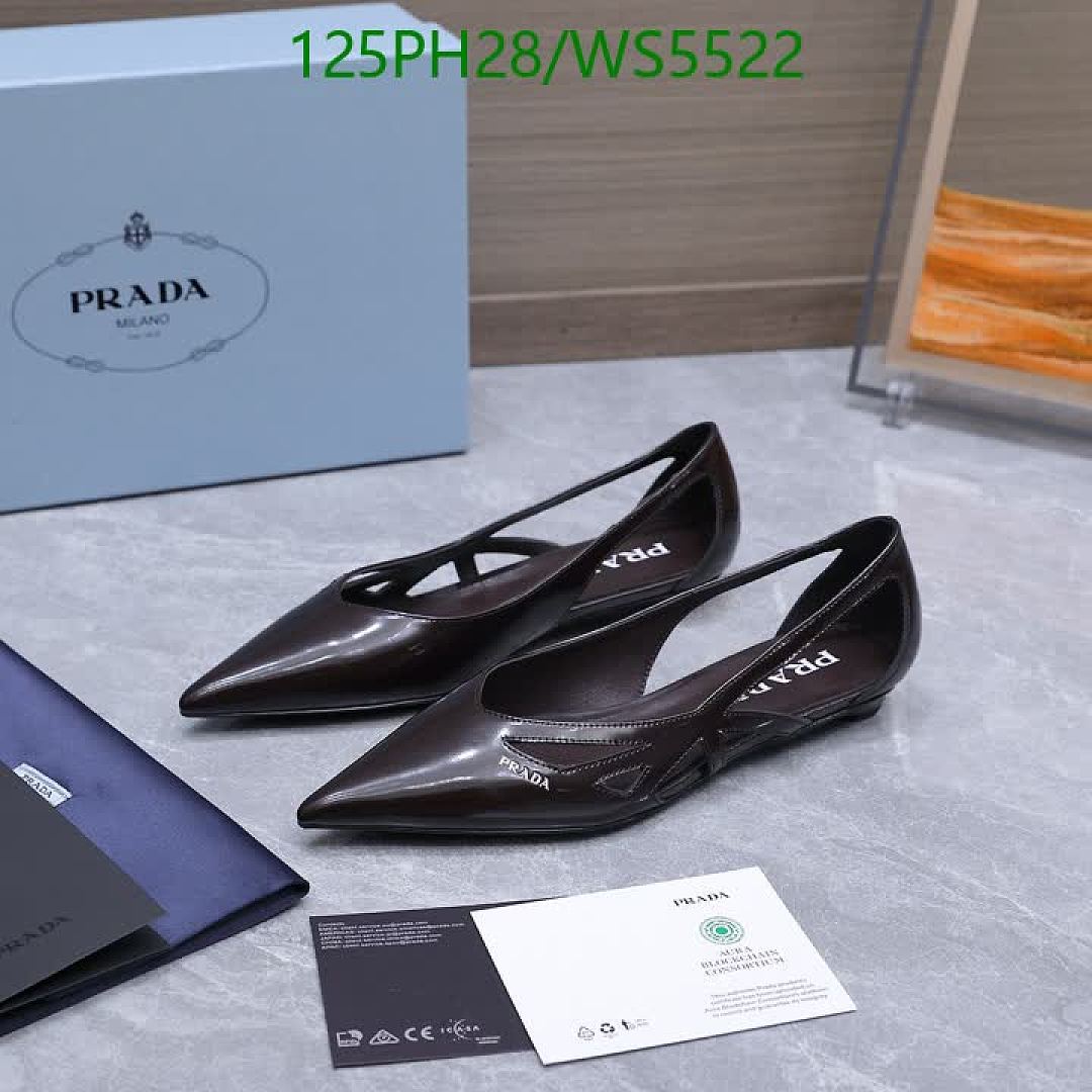 Prada-Women Shoes Code: WS5522 $: 125USD
