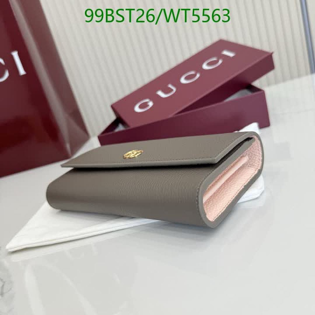 Gucci-Wallet Mirror Quality Code: WT5563 $: 99USD