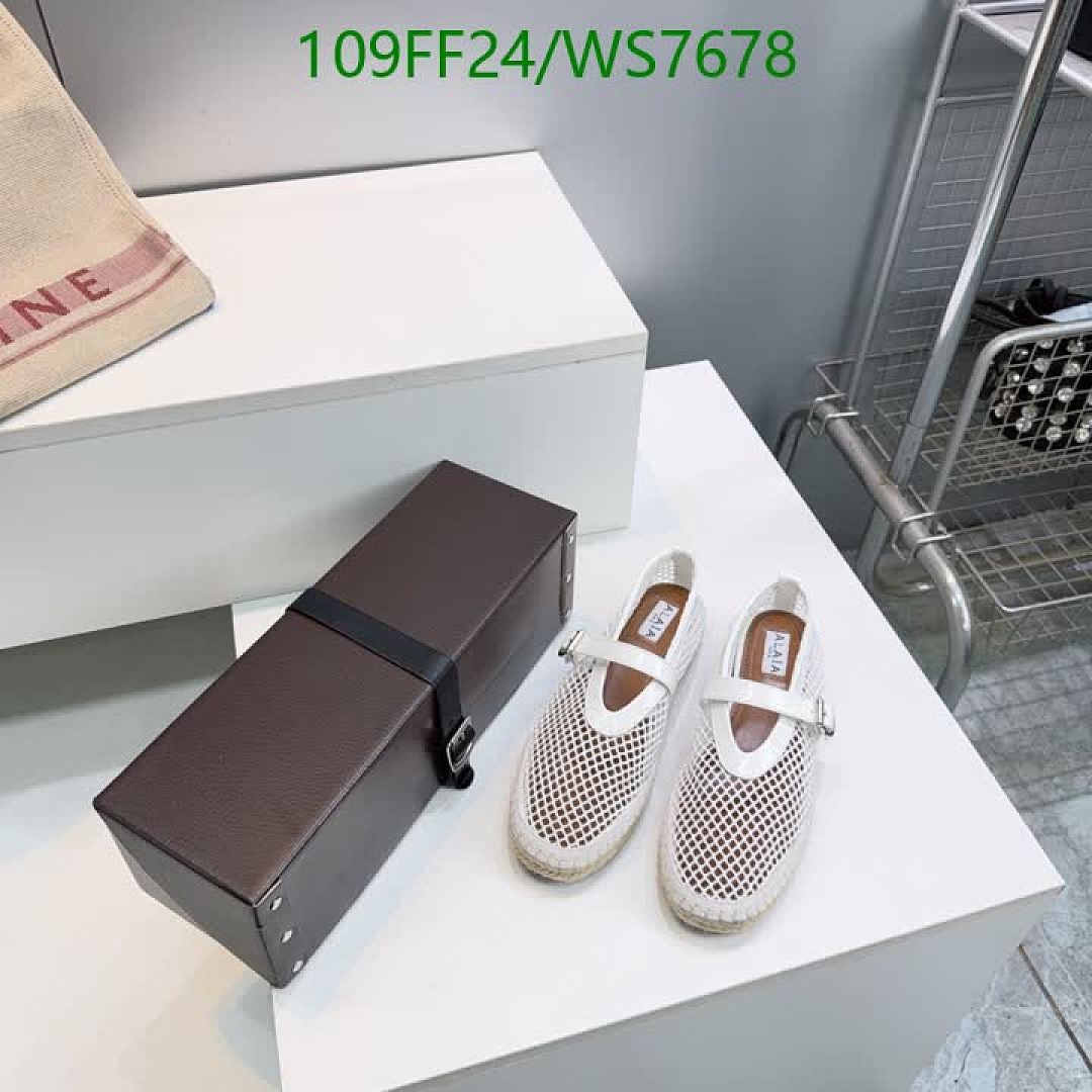 Alaia-Women Shoes Code: WS7678 $: 109USD