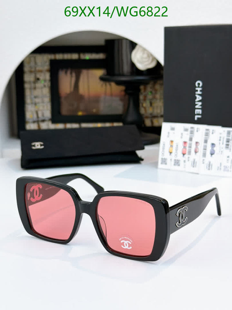 Chanel-Glasses Code: WG6822 $: 69USD