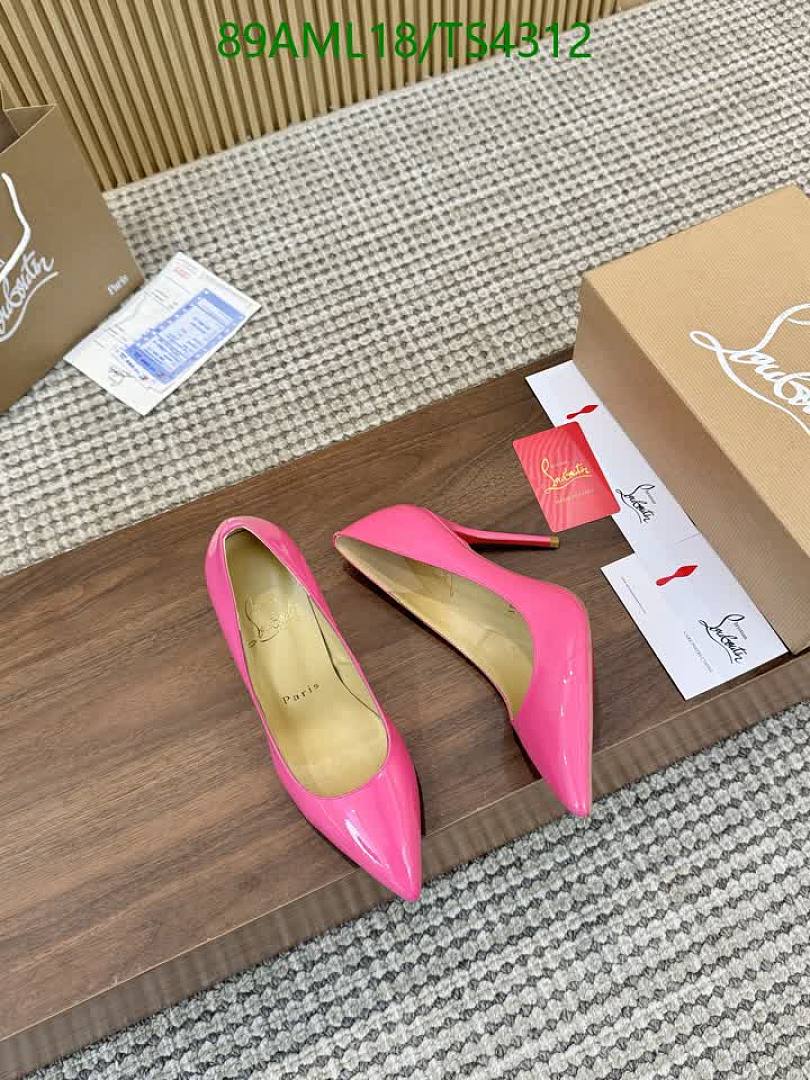 Christian Louboutin-Women Shoes Code: TS4312 $: 89USD
