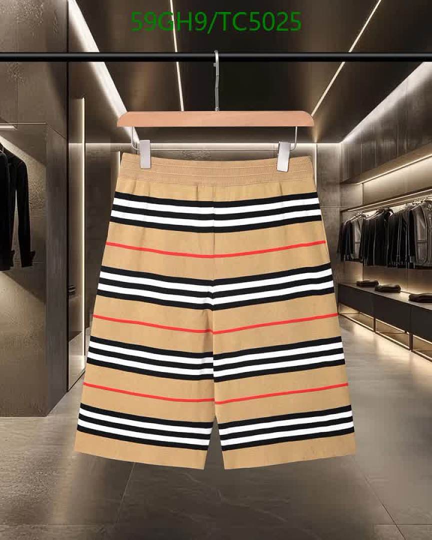 Burberry-Clothing Code: TC5025 $: 59USD