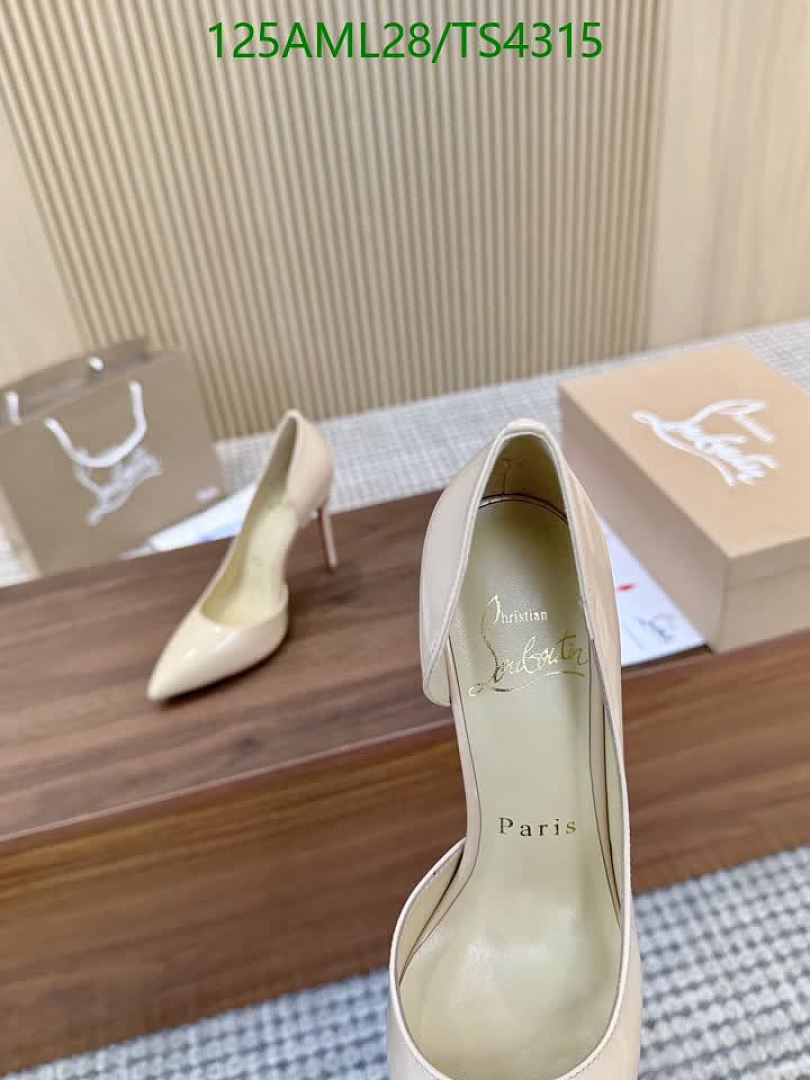 Christian Louboutin-Women Shoes Code: TS4315 $: 125USD