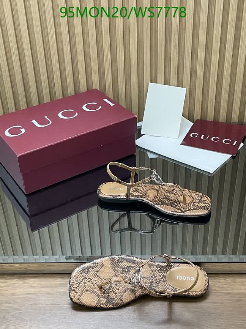 Gucci-Women Shoes Code: WS7778 $: 95USD