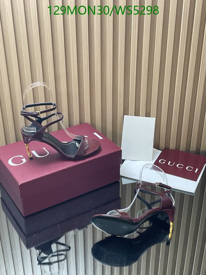 Gucci-Women Shoes Code: WS5298 $: 129USD