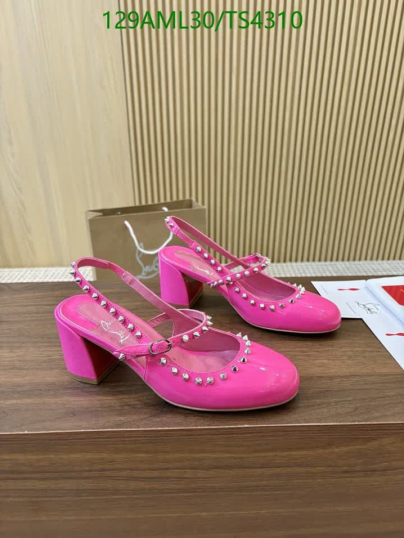 Christian Louboutin-Women Shoes Code: TS4310 $: 129USD