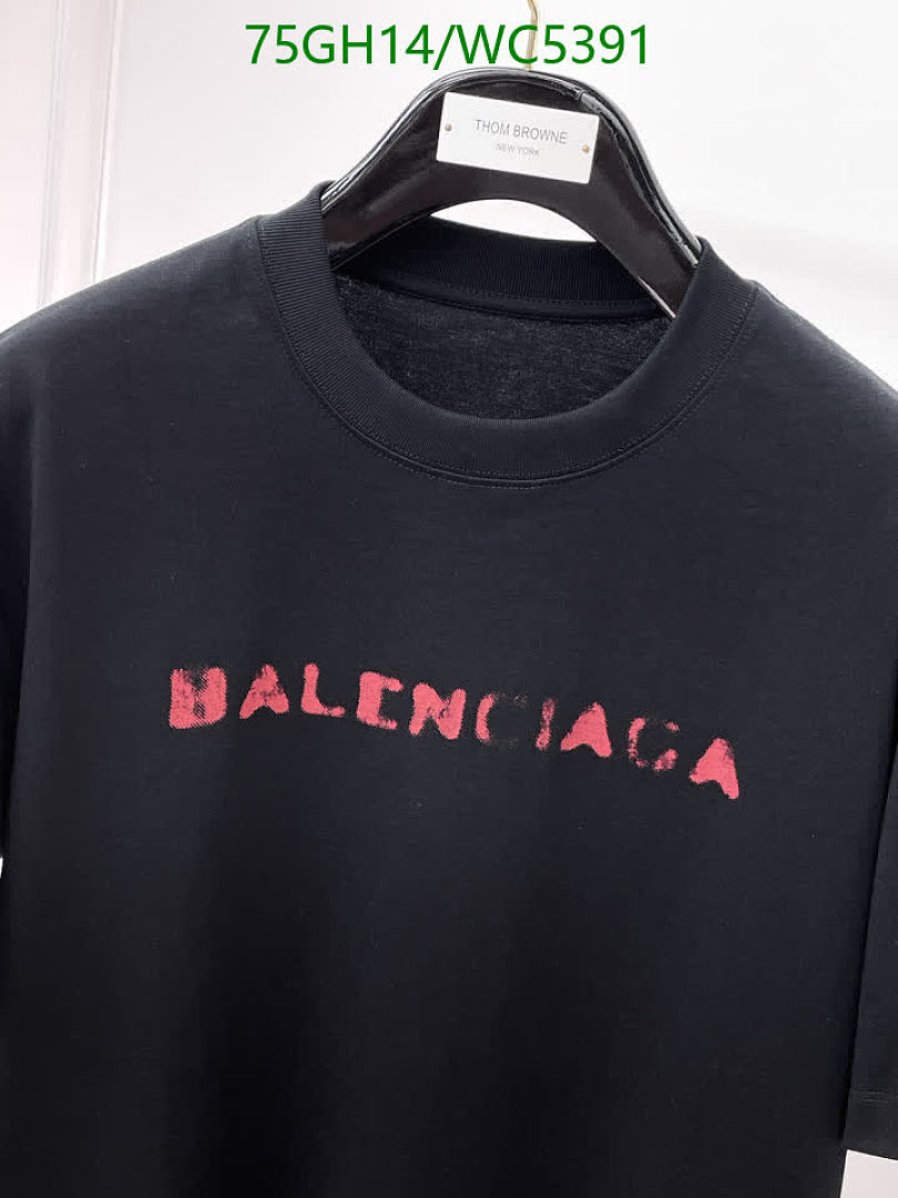 Balenciaga-Clothing Code: WC5391 $: 75USD