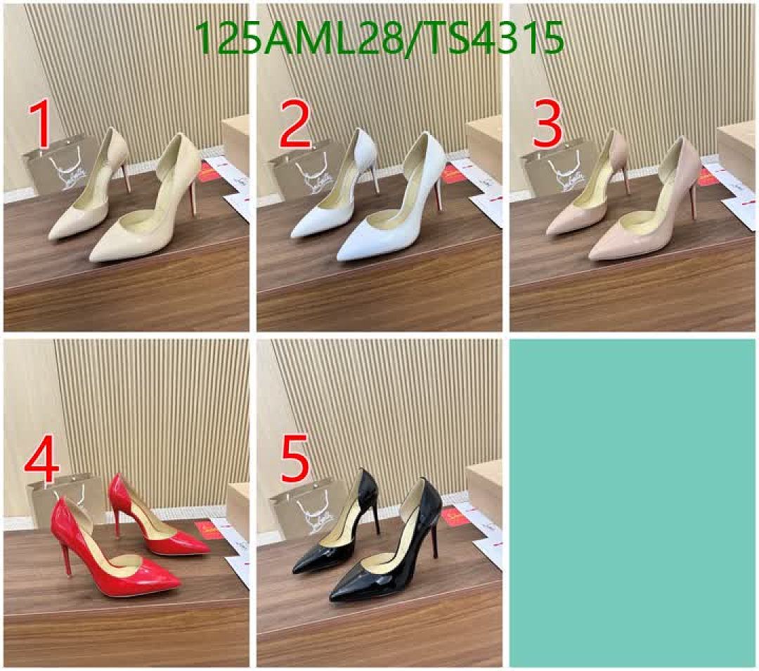 Christian Louboutin-Women Shoes Code: TS4315 $: 125USD