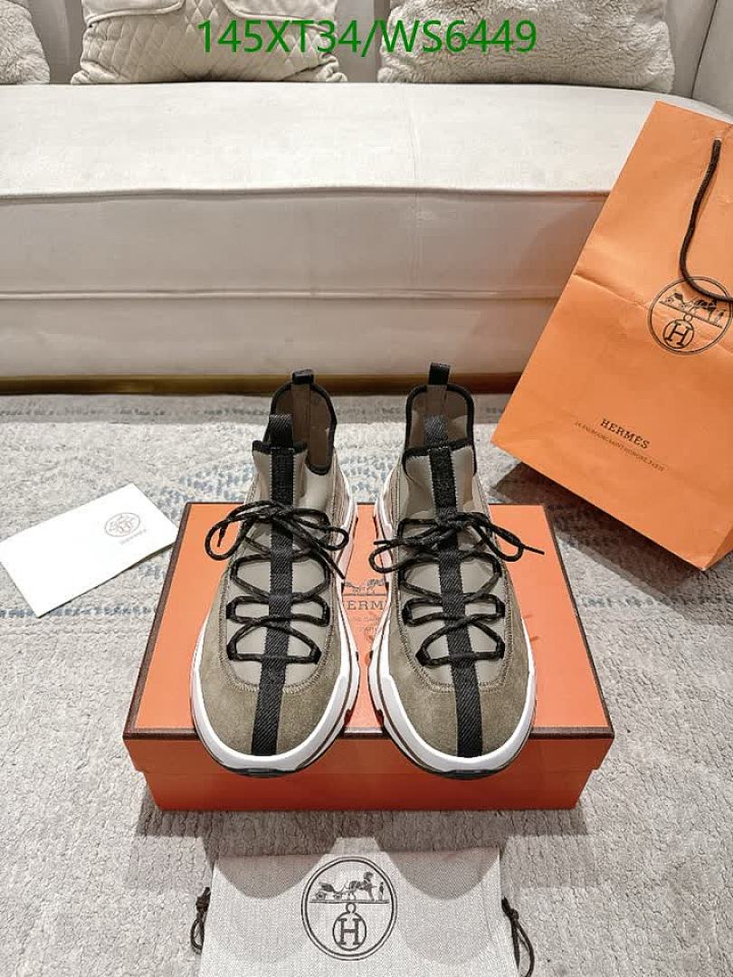 Hermes-Men shoes Code: WS6449 $: 145USD