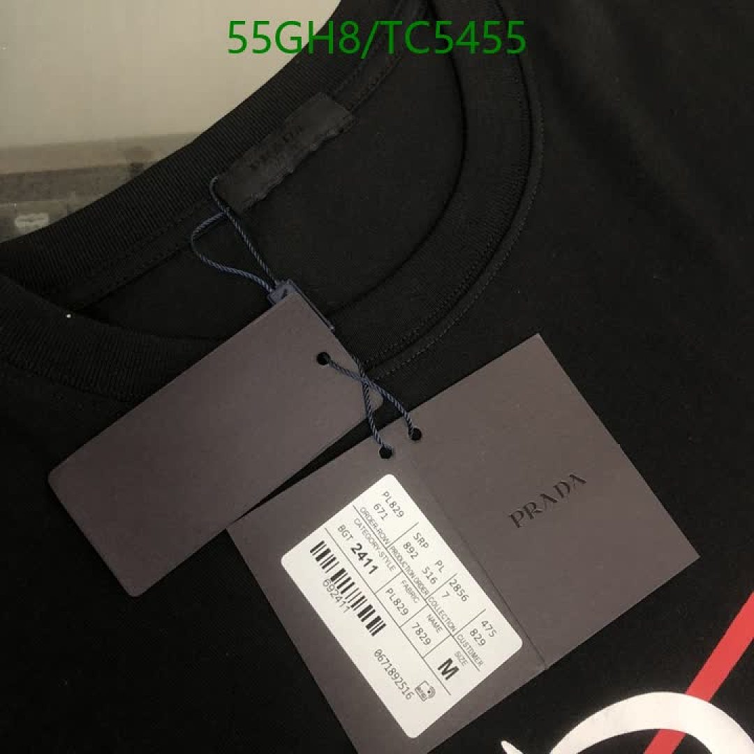 Prada-Clothing Code: TC5455 $: 55USD