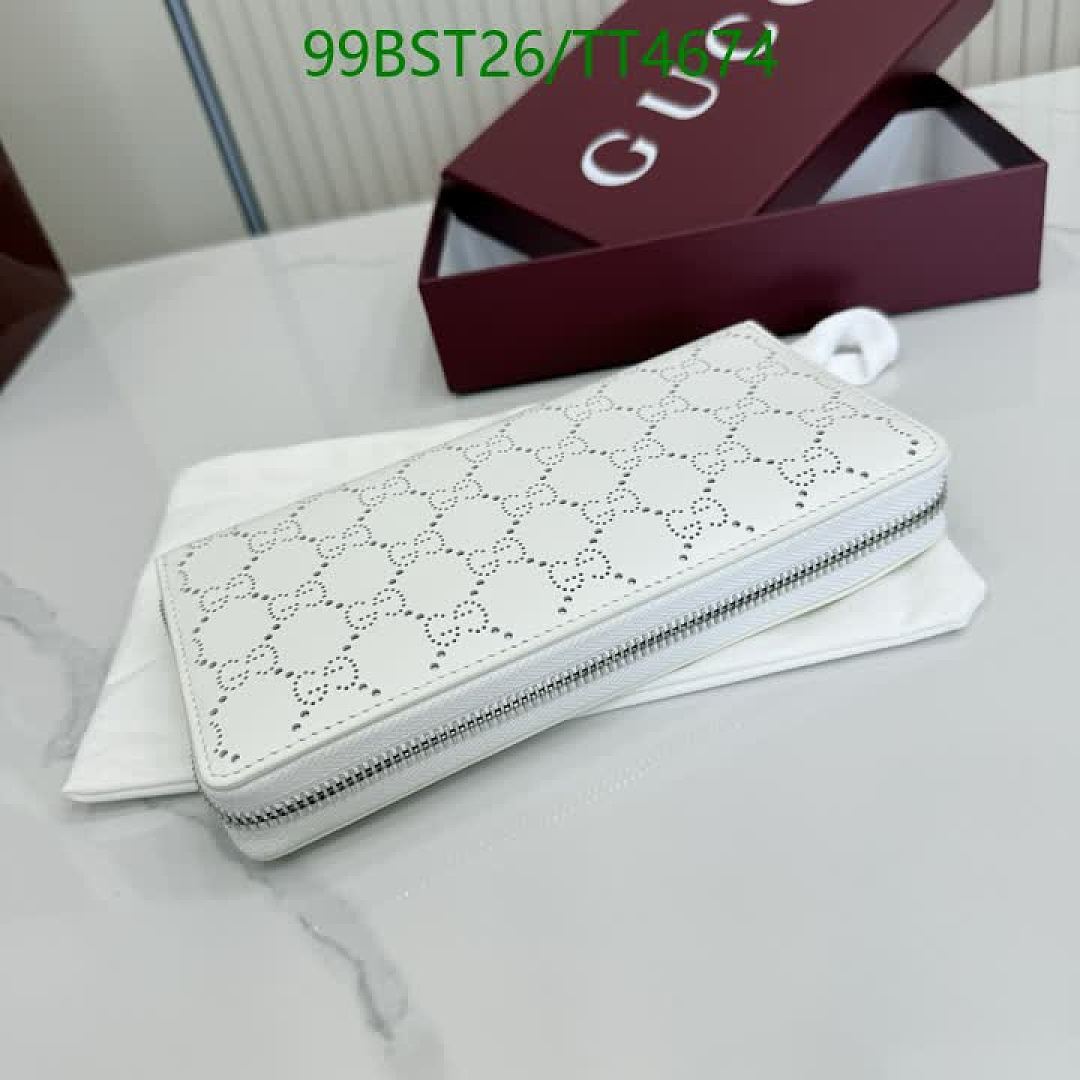 Gucci-Wallet Mirror Quality Code: TT4674 $: 99USD