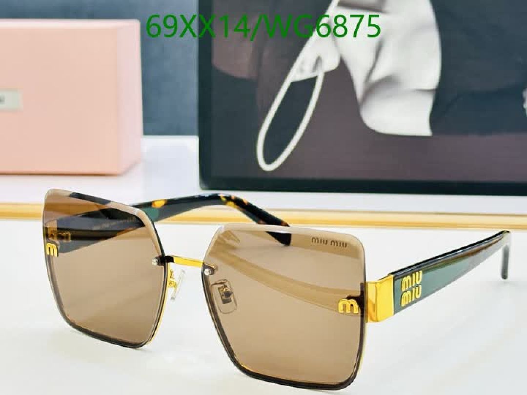 Miu Miu-Glasses Code: WG6875 $: 69USD