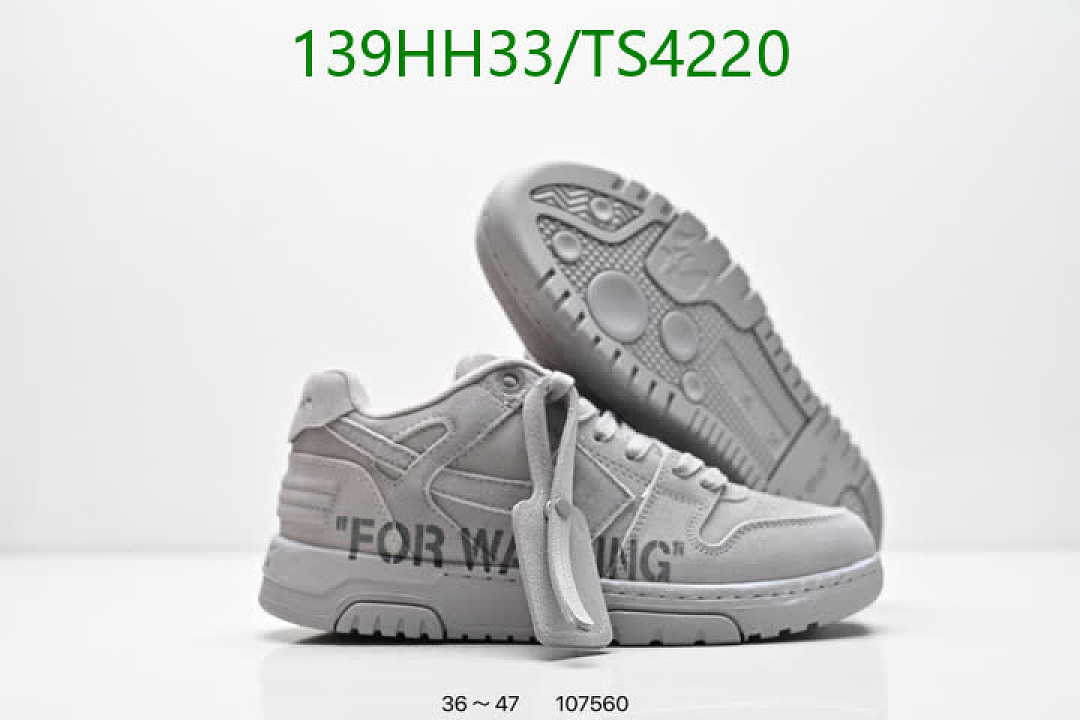 Off-White-Men shoes Code: TS4220 $: 139USD