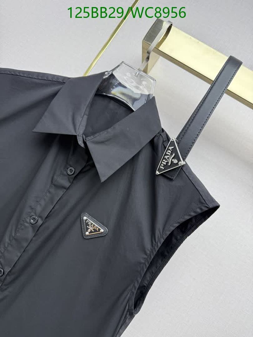 Prada-Clothing Code: WC8956 $: 125USD