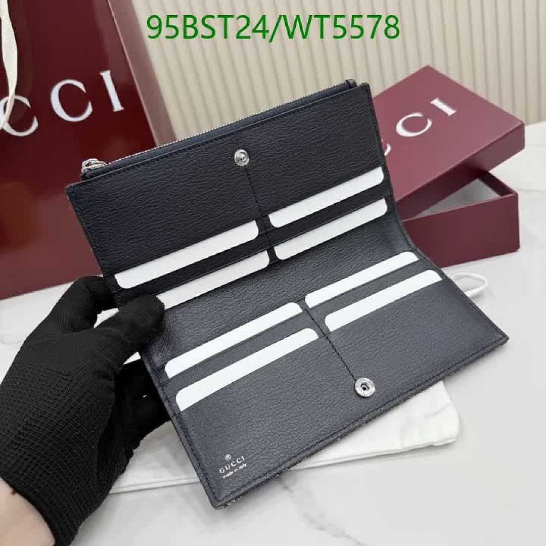 Gucci-Wallet Mirror Quality Code: WT5578 $: 95USD
