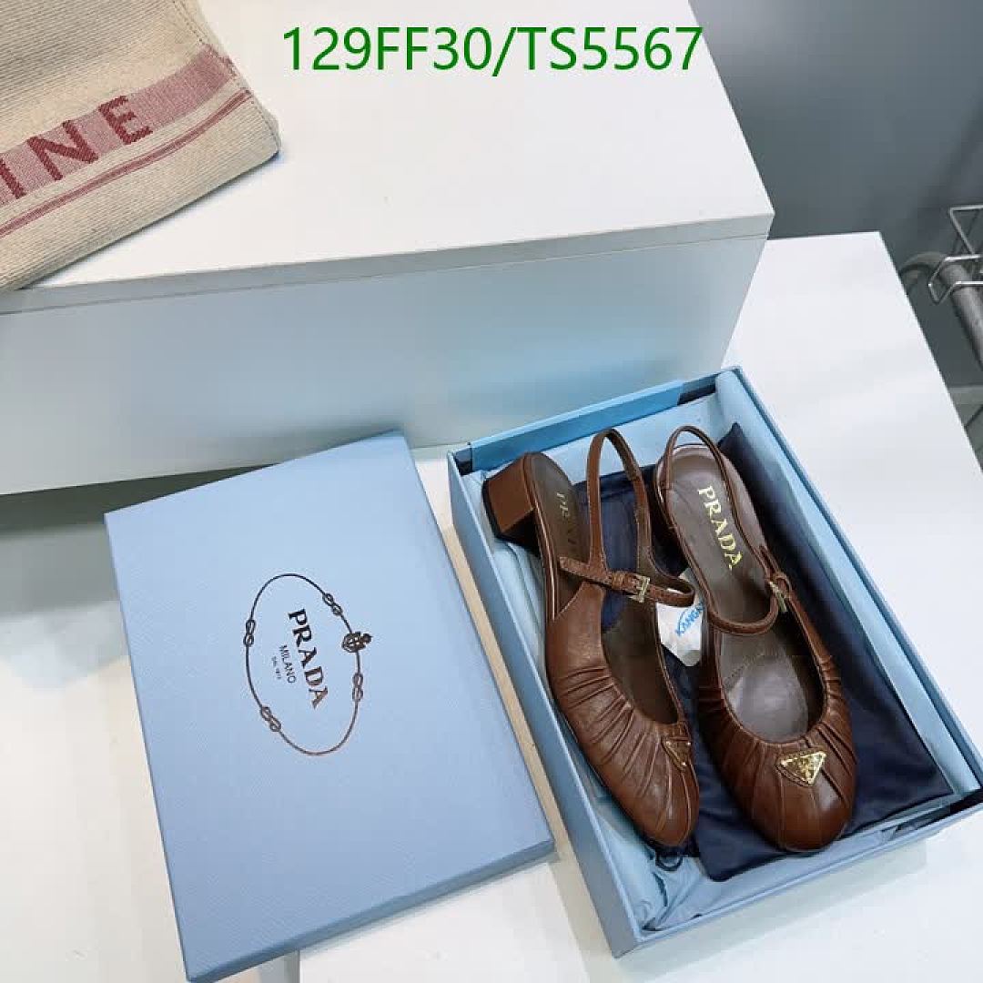 Prada-Women Shoes Code: TS5567 $: 129USD