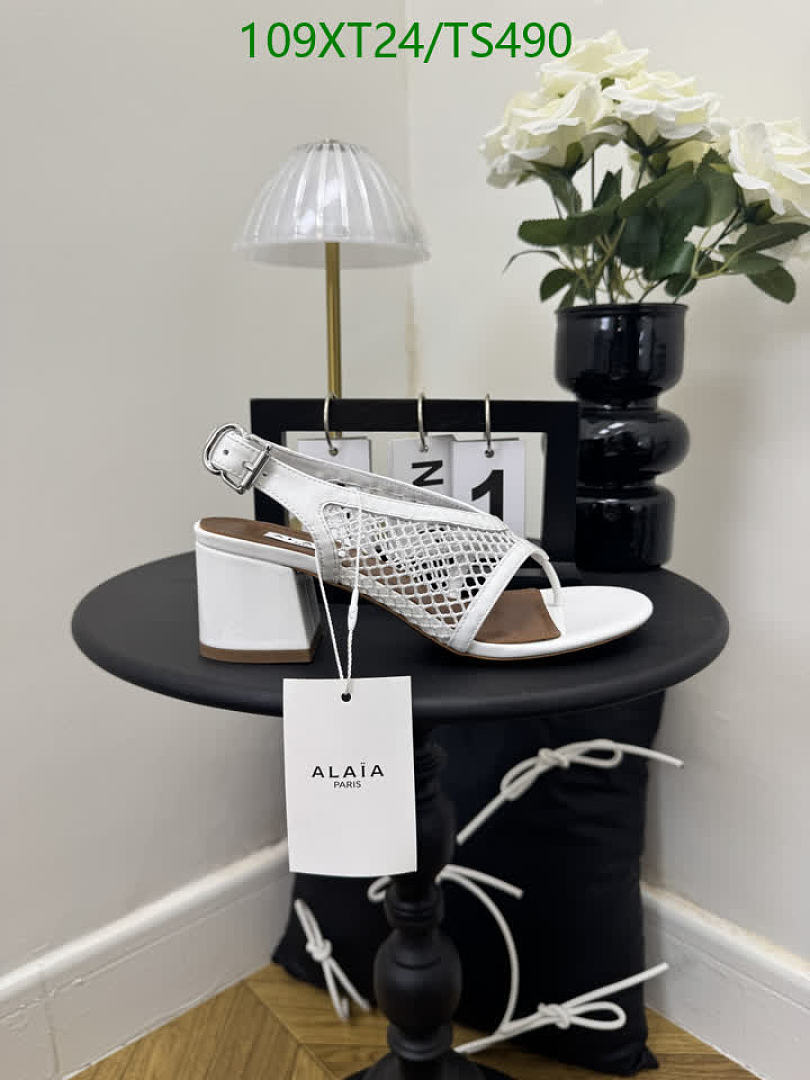 Alaia-Women Shoes Code: TS490 $: 109USD