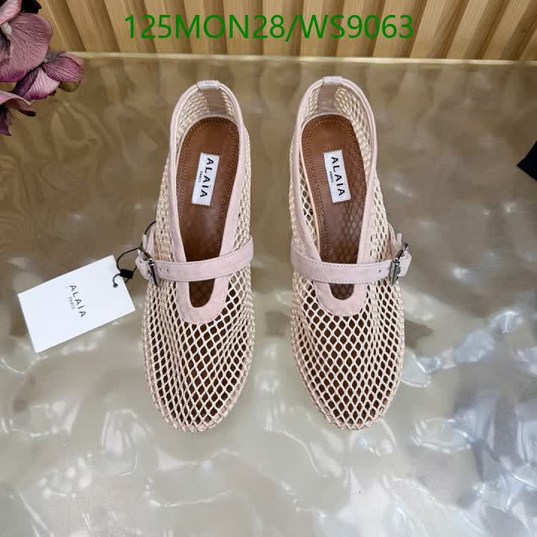Alaia-Women Shoes Code: WS9063 $: 125USD