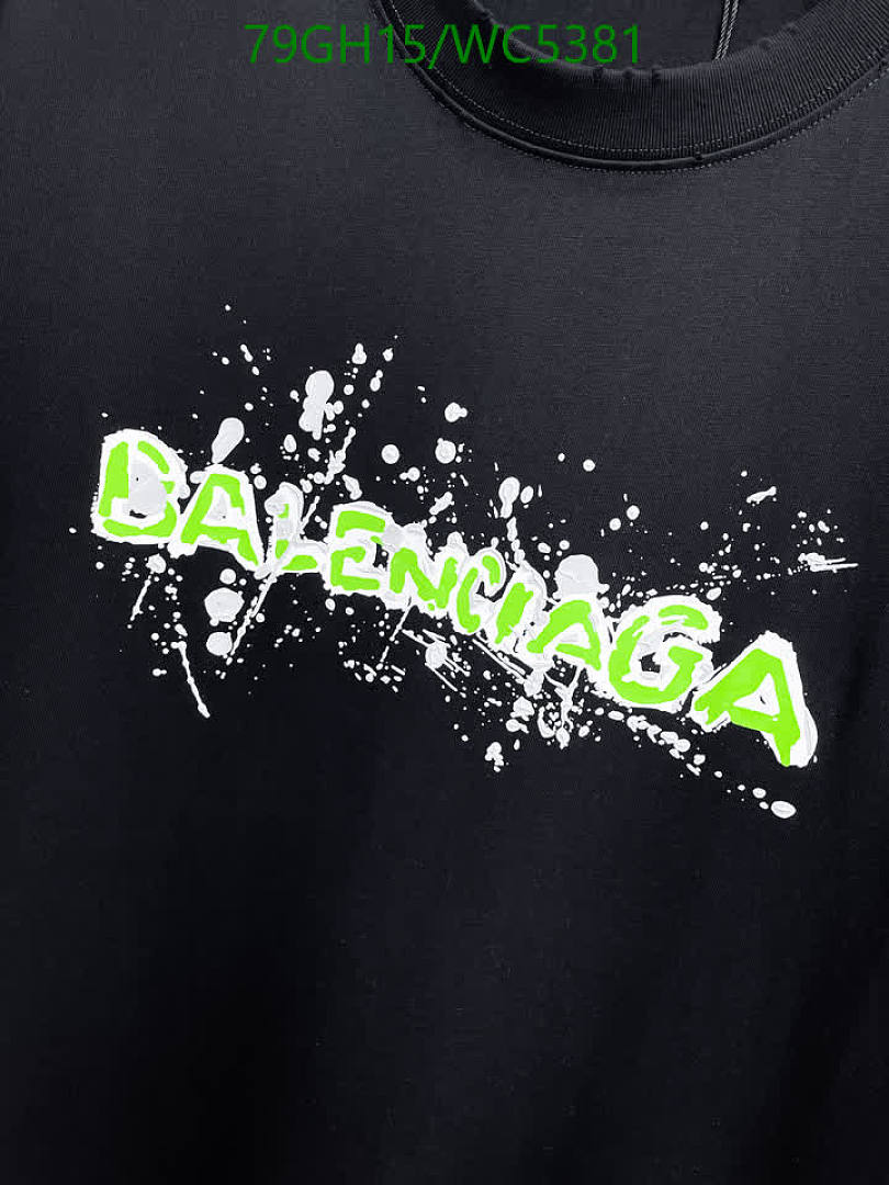 Balenciaga-Clothing Code: WC5381 $: 79USD