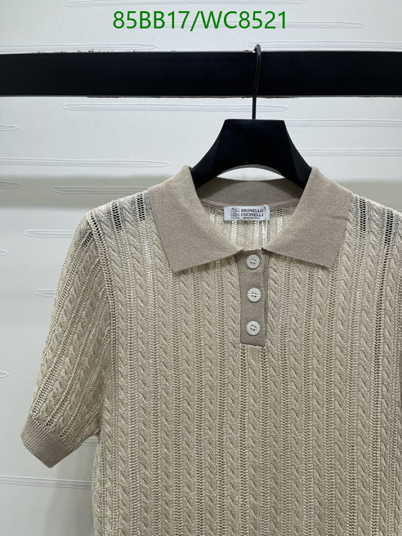 Brunello Cucinelli-Clothing Code: WC8521 $: 85USD