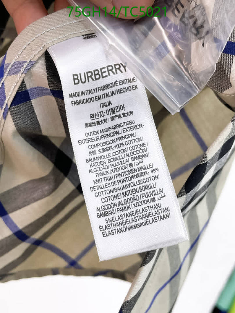 Burberry-Clothing Code: TC5021 $: 75USD