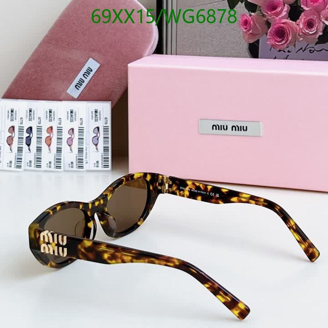 Miu Miu-Glasses Code: WG6878 $: 69USD