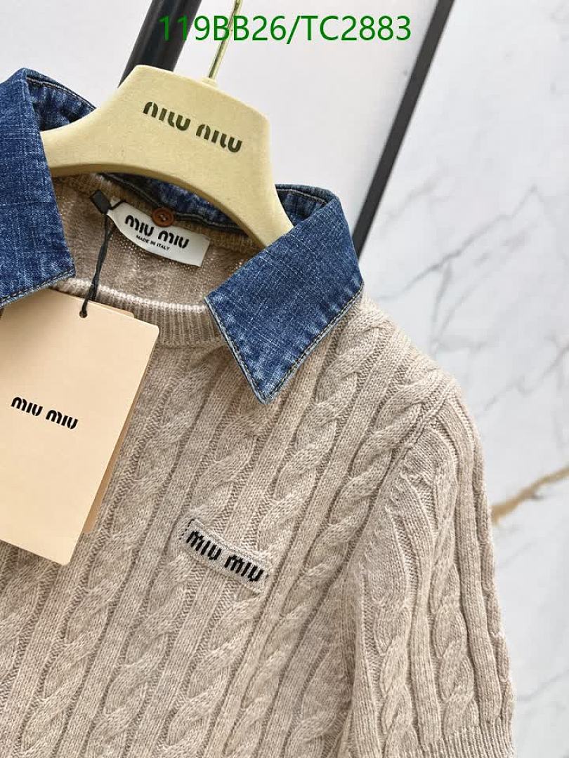 Miu Miu-Clothing Code: TC2883 $: 119USD