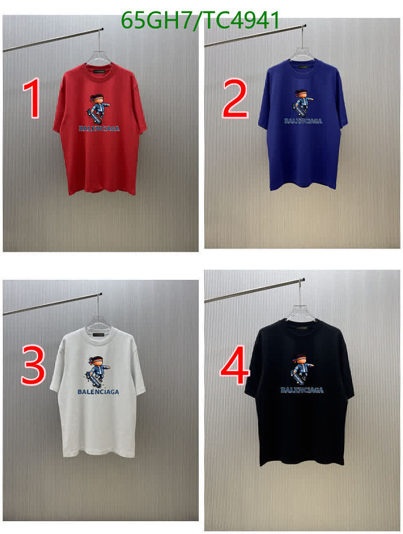 Balenciaga-Clothing Code: TC4941 $: 65USD