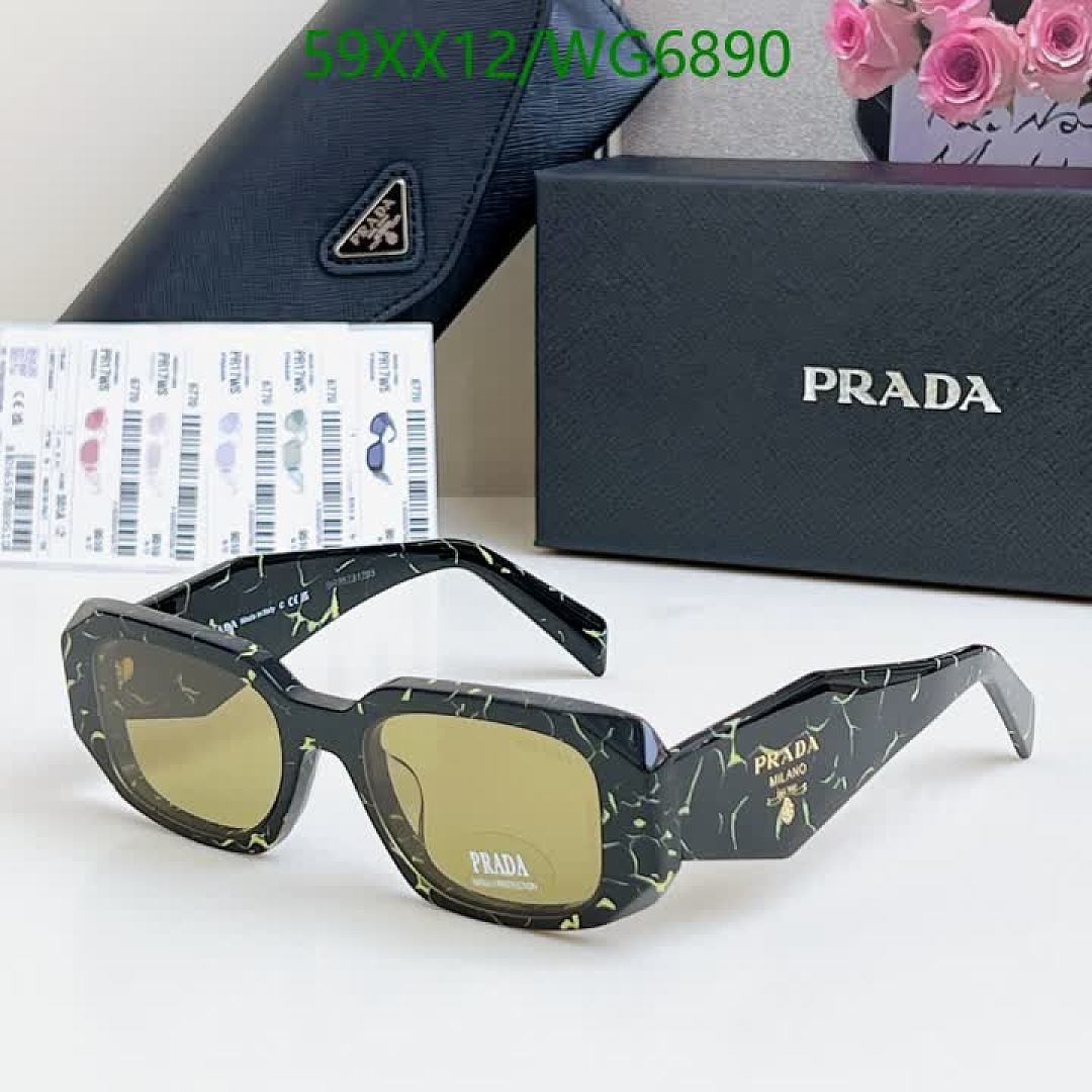 Prada-Glasses Code: WG6890 $: 59USD