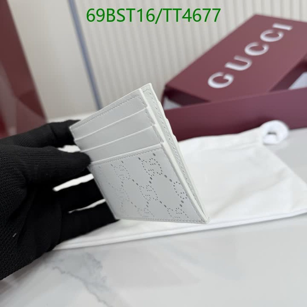 Gucci-Wallet Mirror Quality Code: TT4677 $: 69USD