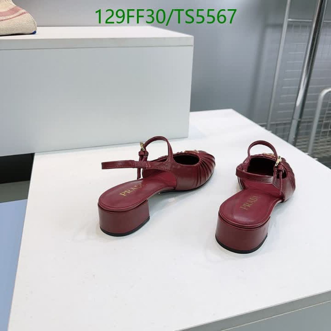 Prada-Women Shoes Code: TS5567 $: 129USD