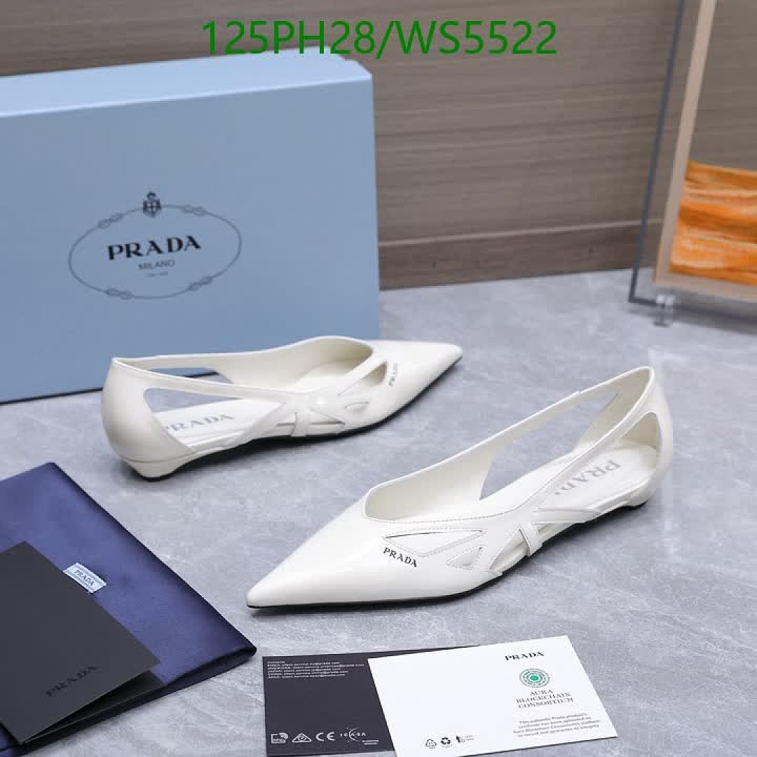 Prada-Women Shoes Code: WS5522 $: 125USD