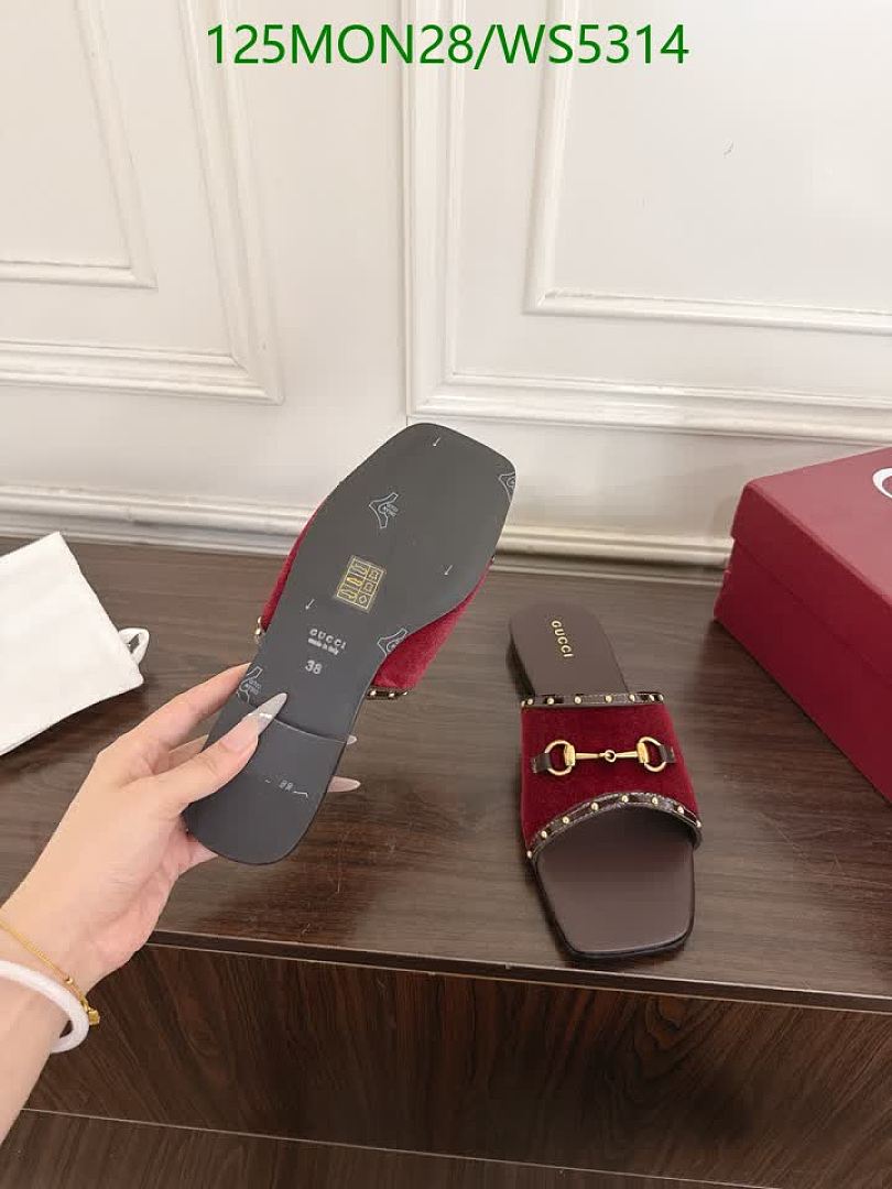Gucci-Women Shoes Code: WS5314 $: 125USD