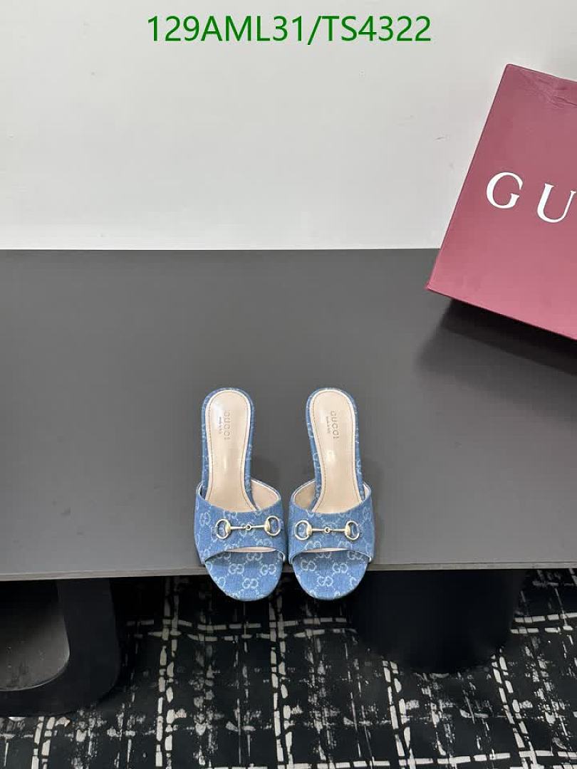 Gucci-Women Shoes Code: TS4322 $: 129USD
