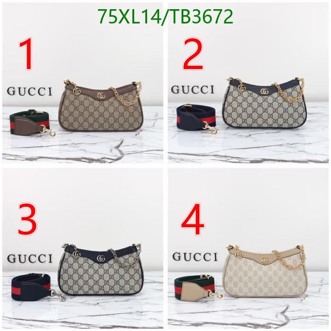 Gucci-Bag-4A Quality Code: TB3672 $: 75USD