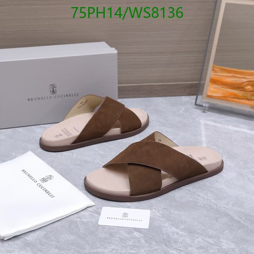 Brunello Cucinelli-Men shoes Code: WS8136 $: 75USD