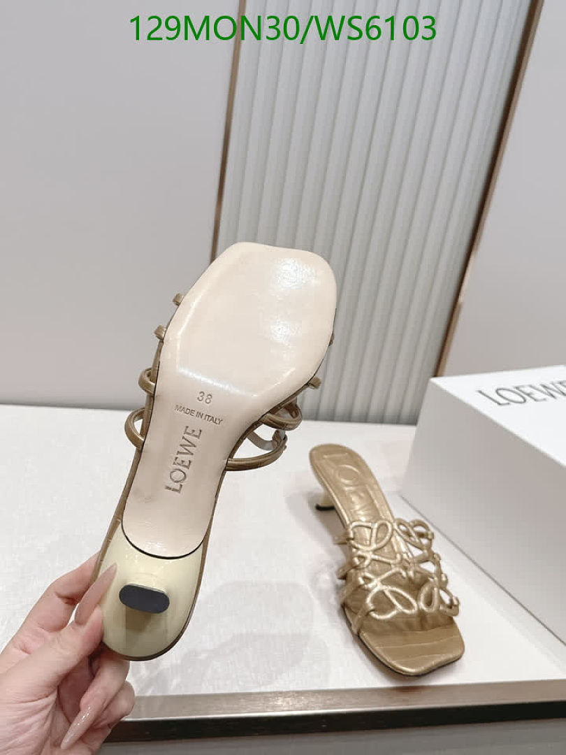 Loewe-Women Shoes Code: WS6103 $: 129USD