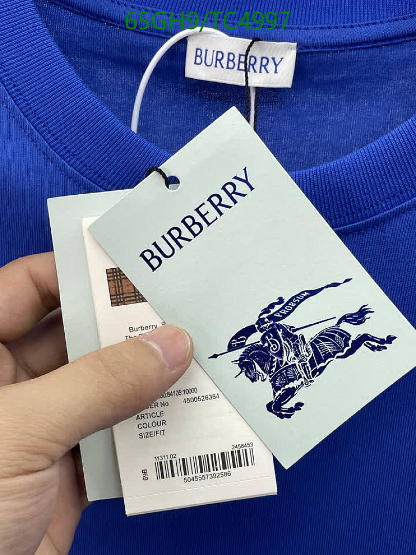 Burberry-Clothing Code: TC4997 $: 65USD