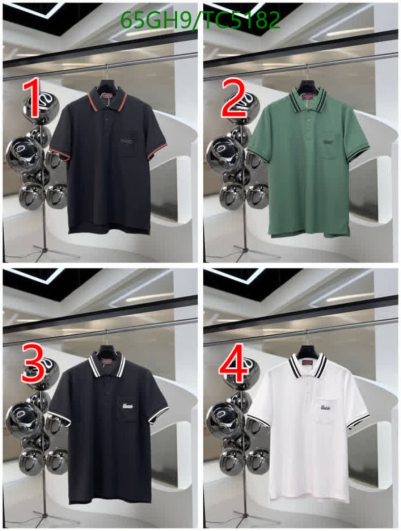 Gucci-Clothing Code: TC5182 $: 65USD