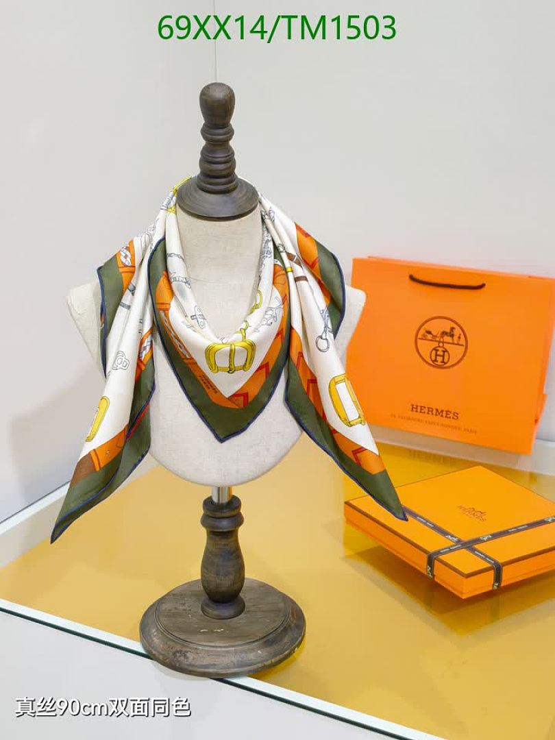 Hermes-Scarf Code: TM1503 $: 69USD