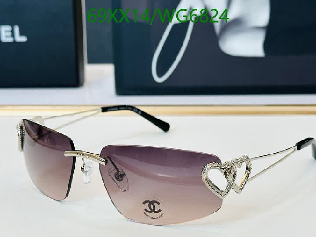 Chanel-Glasses Code: WG6824 $: 69USD