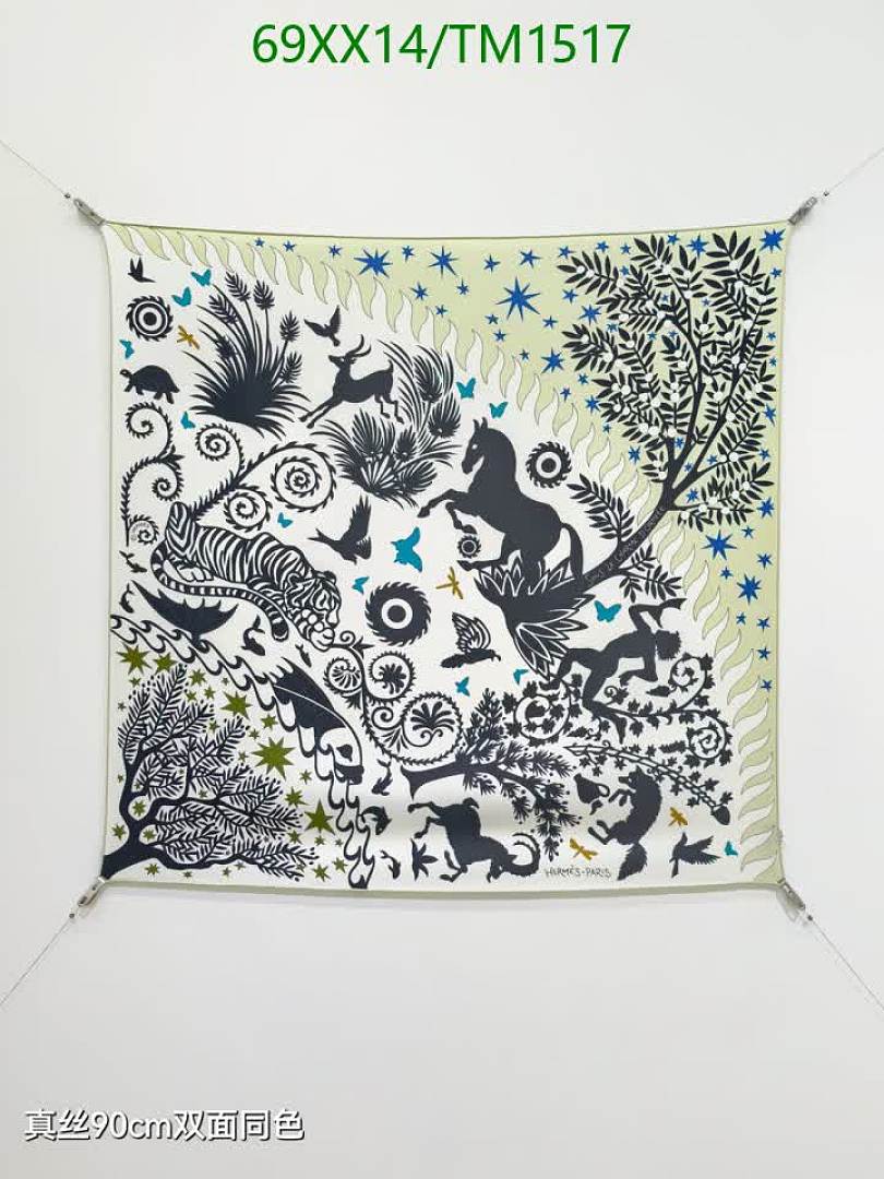 Hermes-Scarf Code: TM1517 $: 69USD