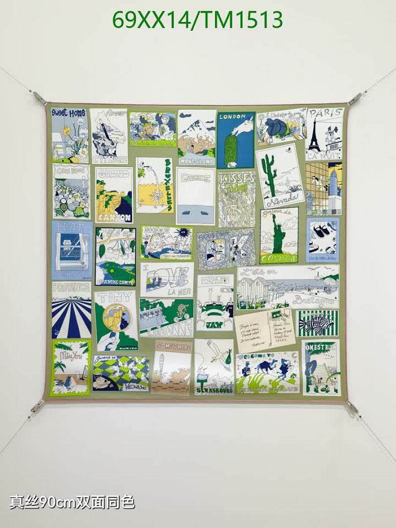 Hermes-Scarf Code: TM1513 $: 69USD