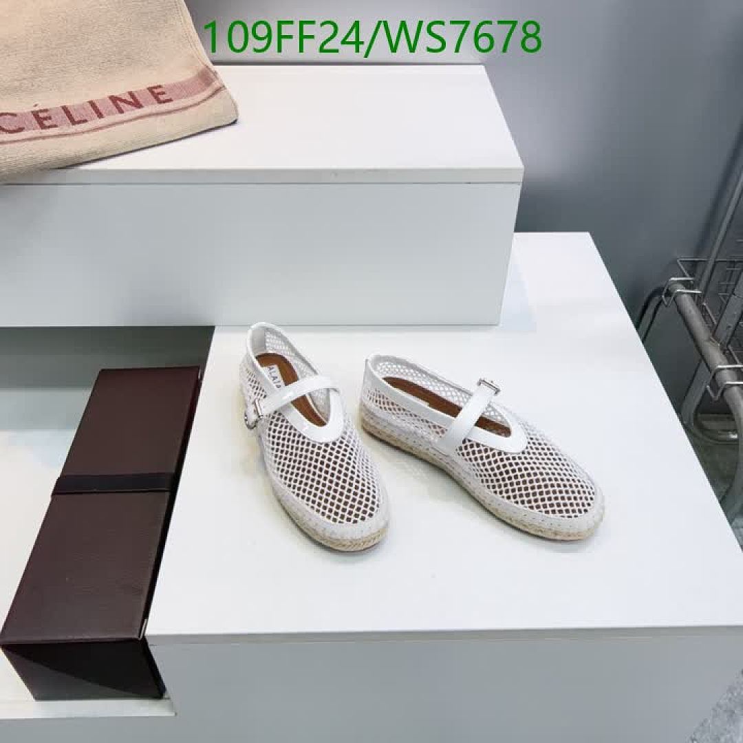 Alaia-Women Shoes Code: WS7678 $: 109USD