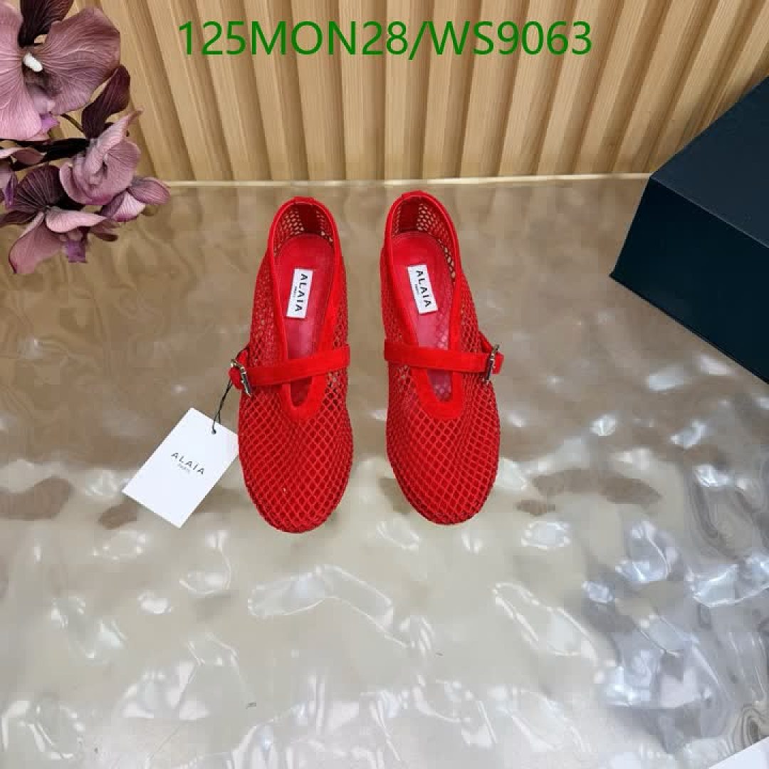 Alaia-Women Shoes Code: WS9063 $: 125USD